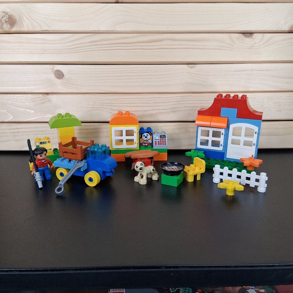 Lego Duplo My First Build 4631 Retired Complete set building Toy City Gift Block